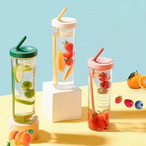 700ml Straw Cup Water Bottle - Image 4